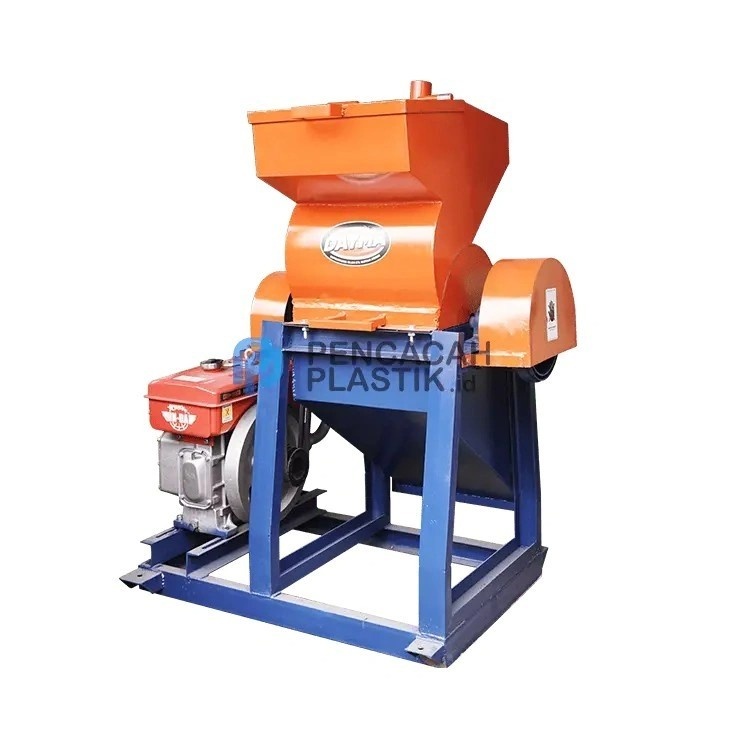 Pencacah plastik tenaga efisien