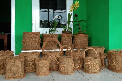 Sabut kelapa untuk aksesoris rumah estetik