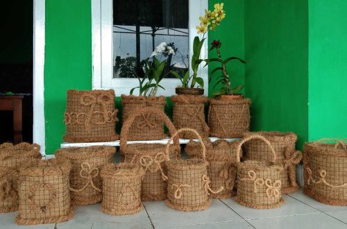 Sabut kelapa untuk aksesoris rumah estetik