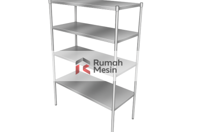 rak stainless untuk industri makanan