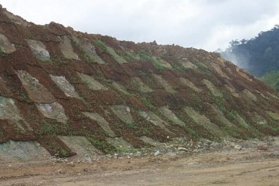 cocomesh stabilisasi lereng