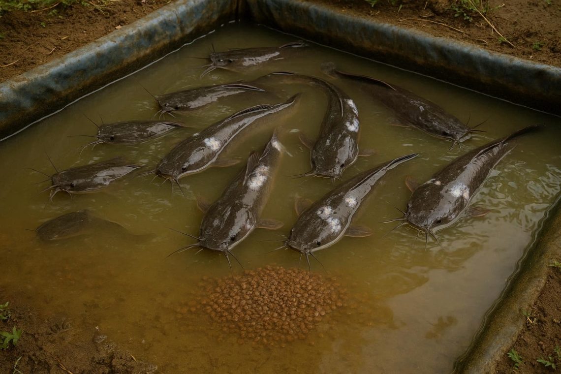 alasan lele sering terserang jamur