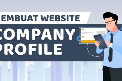 bikin website company profile