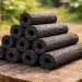 materials and tools for making charcoal briquettes at home