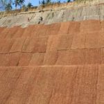 Jaring sabut kelapa reklamasi lahan