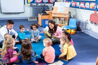 tk dengan fasilitas kegiatan kreativitas anak