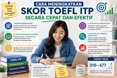 Cara meningkatkan skor TOEFL ITP
