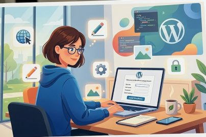 langkah awal membuat website wordpress