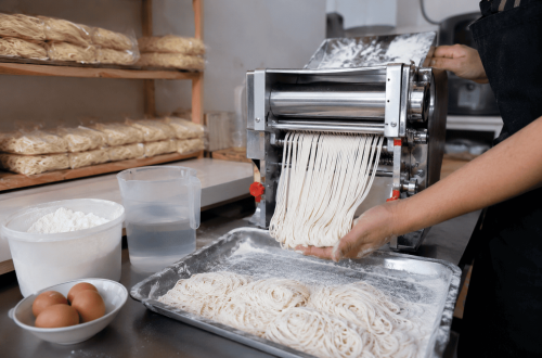 produksi mie lebih cepat