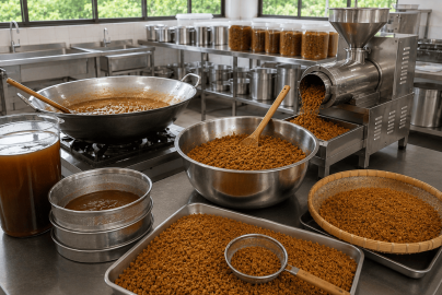 proses gula aren menjadi kristal